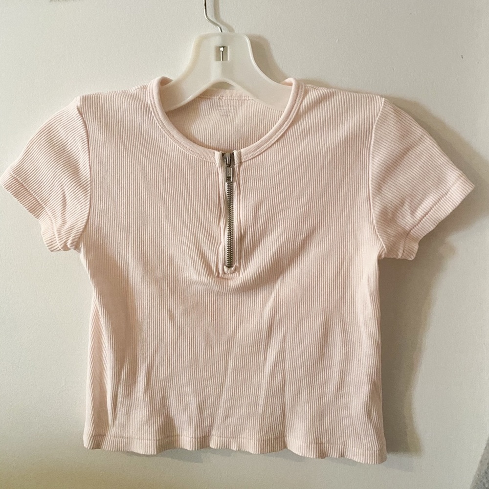 RARE Brandy Melville Pink Top